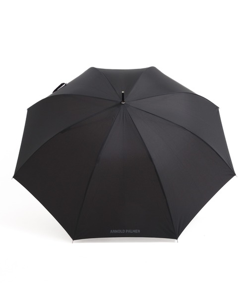 Arnold Palmer（アーノルドパーマー）の「ワンポイントロゴ ラージサイズ 長傘（長傘・メンズ・ブラック/カーキ・F）」の6枚目の写真