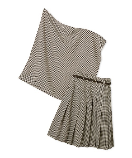 SNIDEL（スナイデル）の「ベルト付きミドルスカート（スカート）」 - WEAR