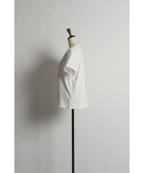 &. NOSTALGIA(アンドドットノスタルジア)の「【ZOZO限定】AIRY Tシャツ(Tシャツ/カットソー・レディース・ブルー/ピンク・M)」の10枚目の写真