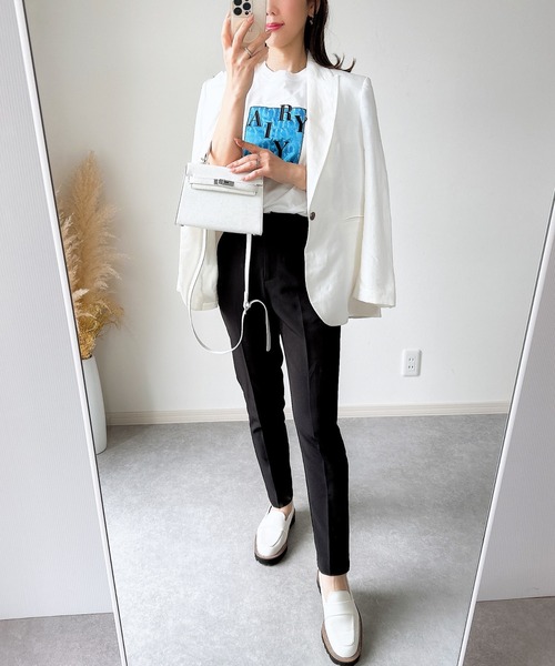 &. NOSTALGIA(アンドドットノスタルジア)の「【ZOZO限定】AIRY Tシャツ(Tシャツ/カットソー・レディース・ブルー/ピンク・M)」の16枚目の写真