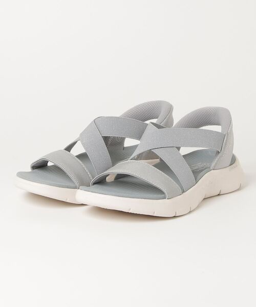 SKECHERS(スケッチャーズ)の「スケッチャーズ GO WALK FLEX(サンダル・レディース・グレー・23.0cm/24.0cm/25.0cm/26.0cm)」の1枚目の写真