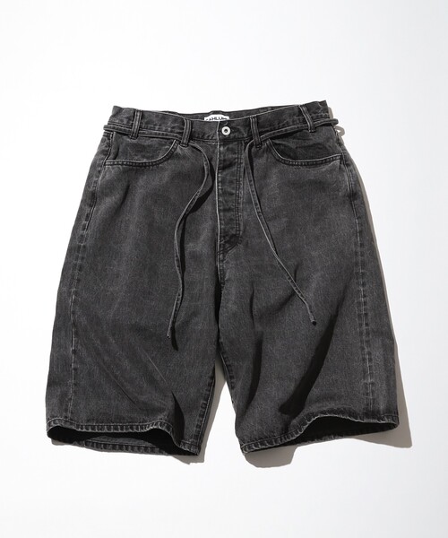 CAHLUMN/カウラム Selvedge Denim Baggy Shorts/セルビッチ