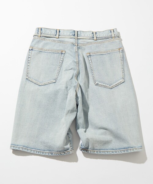 Salty デニムショーツ　バギーショーツ　W36 CAHLUMN/カウラム Selvedge Denim Baggy Shorts/セルビッチ