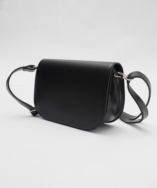 MinoriTY（マイノリティ）の「【MinoriTY】PUボックスタイプショルダーミニバッグ メンズ ウィメンズ ユニセックス（ショルダーバッグ・メンズ・ブラック・FREE）」の5枚目の写真