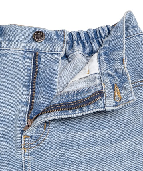 PUNYUS（プニュズ）の「台形デニムミニスカート（デニムスカート・レディース・ブラック/ライトブルー・1/2/3/4）」の19枚目の写真