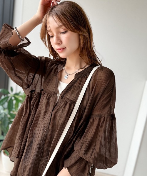 セール】軽やかな風を纏って、ふんわりと。前後2wayボリューム