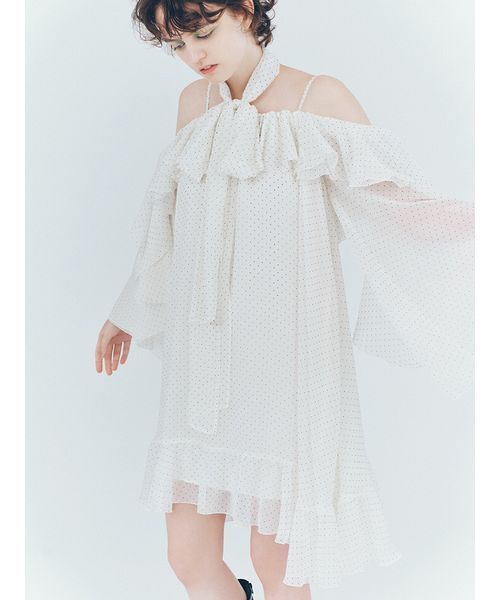 FURFUR（ファーファー）の「ラッフルデザインドレス（ドレス）」 - WEAR