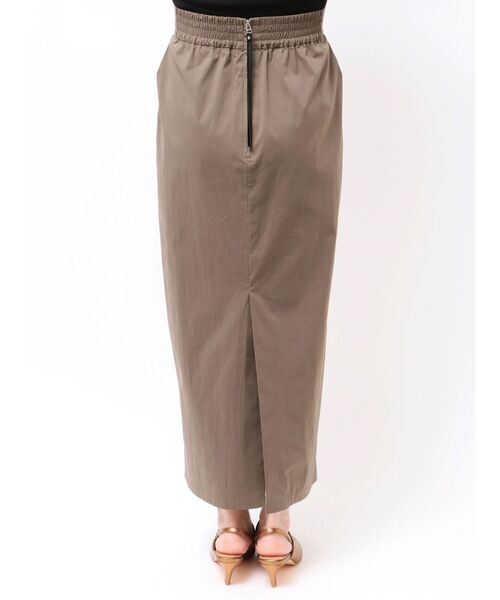 ELENDEEK(エレンディーク)の「バレルシルエットスカート【セットアップ対応】(スカート・レディース・ブラック/ブラウン・01/02)」の3枚目の写真