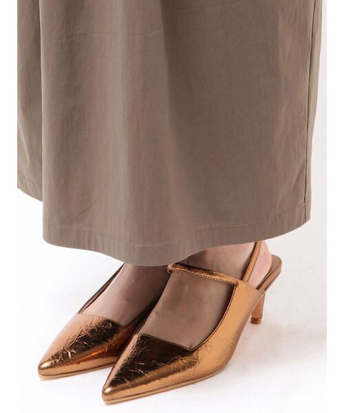 ELENDEEK(エレンディーク)の「バレルシルエットスカート【セットアップ対応】(スカート・レディース・ブラック/ブラウン・01/02)」の6枚目の写真