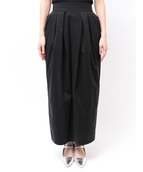 ELENDEEK(エレンディーク)の「バレルシルエットスカート【セットアップ対応】(スカート・レディース・ブラック/ブラウン・01/02)」の8枚目の写真