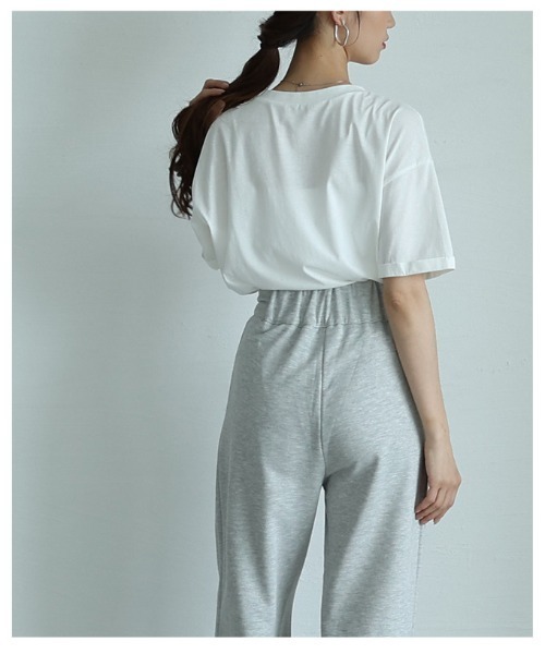 Sawa a la mode（サワアラモード）の「立体メッセージロゴカットソー（Tシャツ/カットソー・レディース・ブルー/ブラック/ホワイト・FREE）」の21枚目の写真