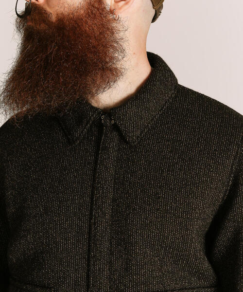 schott（ショット）の「Schott/ショット/BEACH CLOTH  TYPE A-2/ビーチクロス タイプ A-2（ミリタリージャケット・メンズ・ブラック・2XL/XL/M/L）」の10枚目の写真