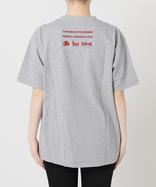 HANDTEX/ハンドテックス】プリントロゴT（Tシャツ/カットソー