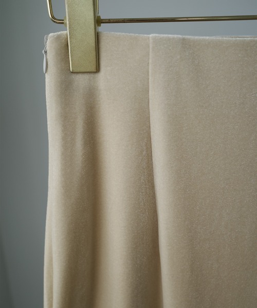 Louere（ルエレ）の「ハイウエストべロアナロースカート（スカート・レディース・クリーム/ブラック/ブラウン・X-LARGE/LARGE/MEDIUM/SMALL）」の19枚目の写真