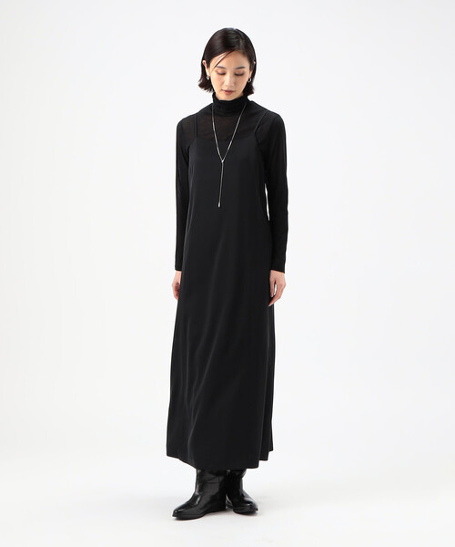 COMME CA（コムサ）の「トリアセポリサテン ワンピース（ワンピース・レディース・ブラック・9号）」の5枚目の写真