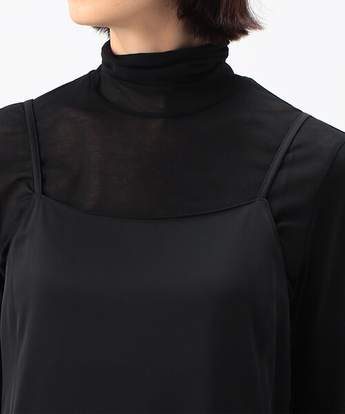 COMME CA（コムサ）の「トリアセポリサテン ワンピース（ワンピース・レディース・ブラック・9号）」の9枚目の写真