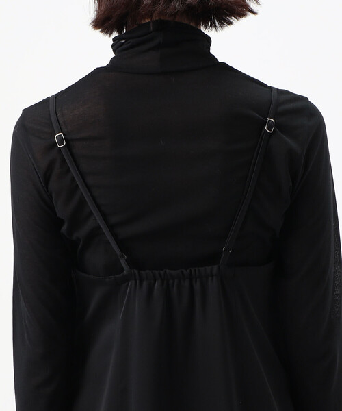COMME CA（コムサ）の「トリアセポリサテン ワンピース（ワンピース・レディース・ブラック・9号）」の10枚目の写真