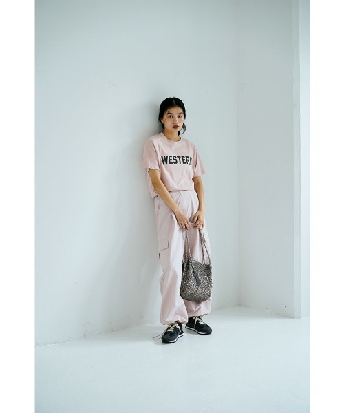 marjour(マージュール)の「NYLON PARACHUTE PANTS(カーゴパンツ・レディース・ピンク・M)」の9枚目の写真