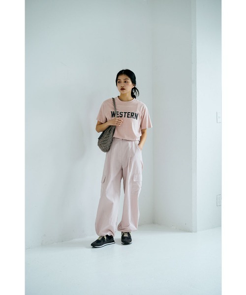 marjour(マージュール)の「NYLON PARACHUTE PANTS(カーゴパンツ・レディース・ピンク・M)」の10枚目の写真