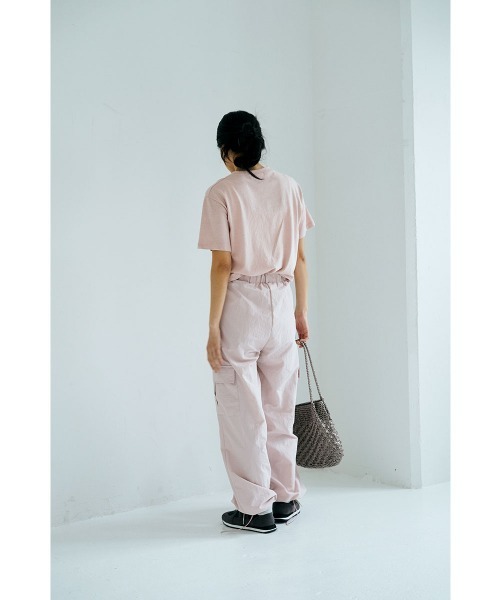 marjour(マージュール)の「NYLON PARACHUTE PANTS(カーゴパンツ・レディース・ピンク・M)」の11枚目の写真