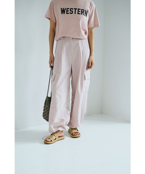 marjour(マージュール)の「NYLON PARACHUTE PANTS(カーゴパンツ・レディース・ピンク・M)」の14枚目の写真