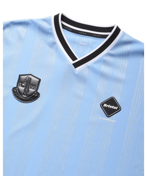 F.C.Real Bristol（エフシーレアルブリストル）の「EXHIBITION L/S GAME SHIRT（Tシャツ/カットソー・メンズ・ブラック/ライトブルー/ホワイト・SMALL/MEDIUM/LARGE/X-LARGE/XX-LARGE）」の13枚目の写真
