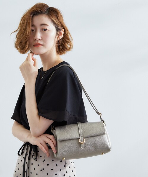 grove（グローブ）の「フラップベルト3層ショルダー（ショルダーバッグ・レディース・ナチュラル/ブルー系4/ブラック系4/シルバー系その他・00）」の4枚目の写真