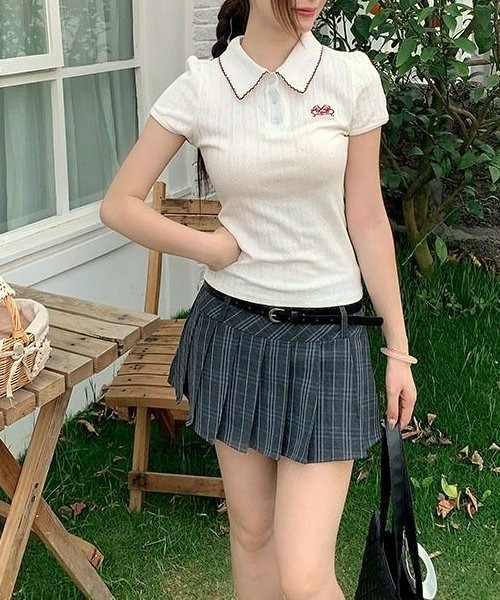 【人気Lサイズ】カサブランカ☆ワンポイント刺繍ロゴ入り総柄半袖ニットポロシャツ 人気Lサイズ】カサブランカワンポイント刺繍ロゴ入り総柄半袖