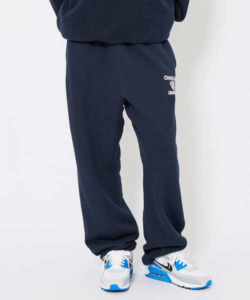 AMERICANA（アメリカーナ）の「【AMERICANA×ORIGINAL Charcoal／アメリカーナ×オリジナル チャコール】Leopards Sweat pants/スウェットパンツ/ユニセックス（スウェットパンツ・メンズ・グレー/ネイビー・M/L）」の3枚目の写真