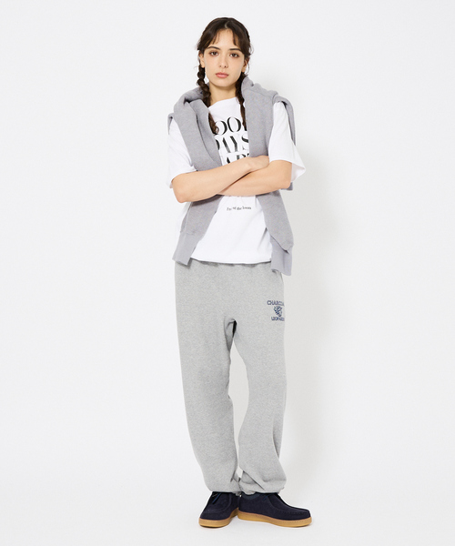 AMERICANA（アメリカーナ）の「【AMERICANA×ORIGINAL Charcoal／アメリカーナ×オリジナル チャコール】Leopards Sweat pants/スウェットパンツ/ユニセックス（スウェットパンツ・メンズ・グレー/ネイビー・M/L）」の14枚目の写真