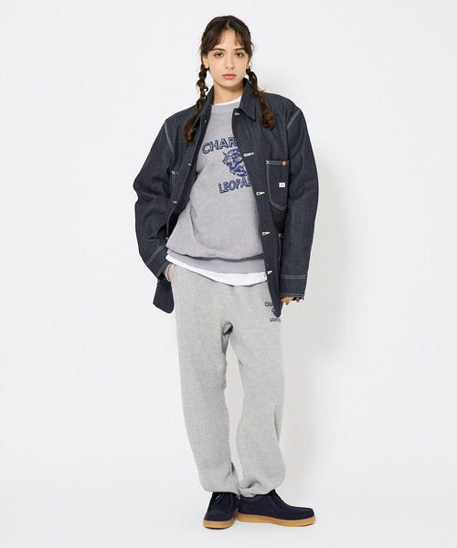 AMERICANA（アメリカーナ）の「【AMERICANA×ORIGINAL Charcoal／アメリカーナ×オリジナル チャコール】Leopards Sweat pants/スウェットパンツ/ユニセックス（スウェットパンツ・メンズ・グレー/ネイビー・M/L）」の18枚目の写真