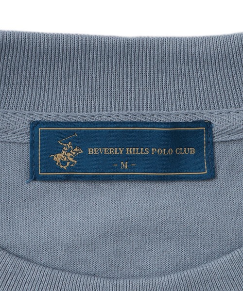 BEVERLY HILLS POLO CLUB（ビバリーヒルズポロクラブ）の「【BEVERLY HILLS POLO CLUB/ビバリーヒルズポロクラブ】ワイドスリーブTシャツ（Tシャツ/カットソー・レディース・チャコールグレー/ホワイト/サックスブルー・38）」の10枚目の写真