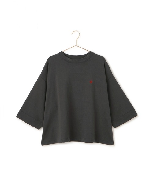 BEVERLY HILLS POLO CLUB（ビバリーヒルズポロクラブ）の「【BEVERLY HILLS POLO CLUB/ビバリーヒルズポロクラブ】ワイドスリーブTシャツ（Tシャツ/カットソー・レディース・チャコールグレー/ホワイト/サックスブルー・38）」の14枚目の写真