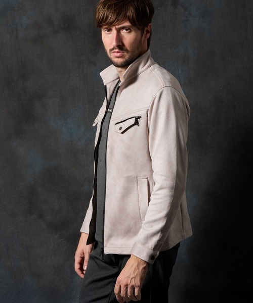 ＜H＞WOOL FLEECE ZIP JACKET/ジャケット H＞WOOL FLEECE ZIP JACKET/ジャケット