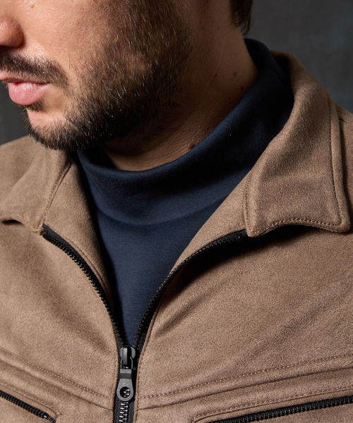 ナタリー JIEDA - ZIP SHIRT | OLIVE GRAY | シャツジャケット | NapsNote