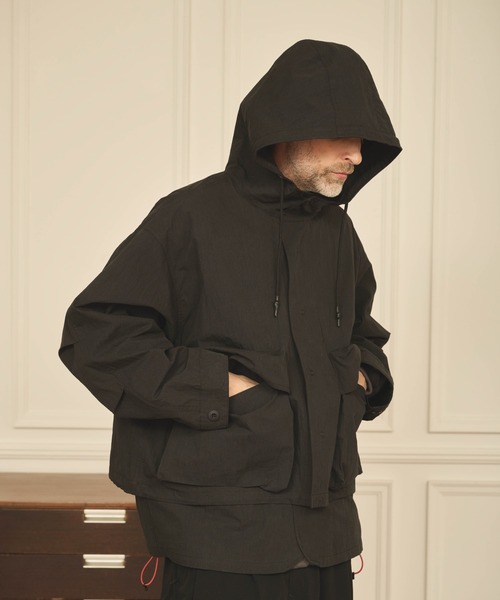 Kelen（ケレン）の「「KELEN MENS / ケレン メンズ」3WAY 2PIECE JACKET（その他アウター・メンズ・ブラック/カーキ・40/38）」の10枚目の写真