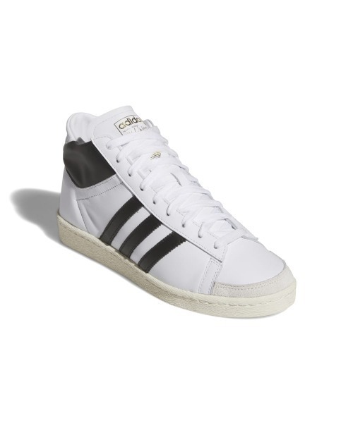 adidas(アディダス)の「adidas Originals JABBAR HI(アディダスオリジナルス ジャバー ハイ)(スニーカー・メンズ・ホワイト系・29.5cm/29cm/28.5cm/28cm/27.5cm/25.5cm/25cm/24.5cm/24cm/23.5cm/22cm/22.5cm/23cm/26cm/26.5cm/27cm/30cm)」の8枚目の写真