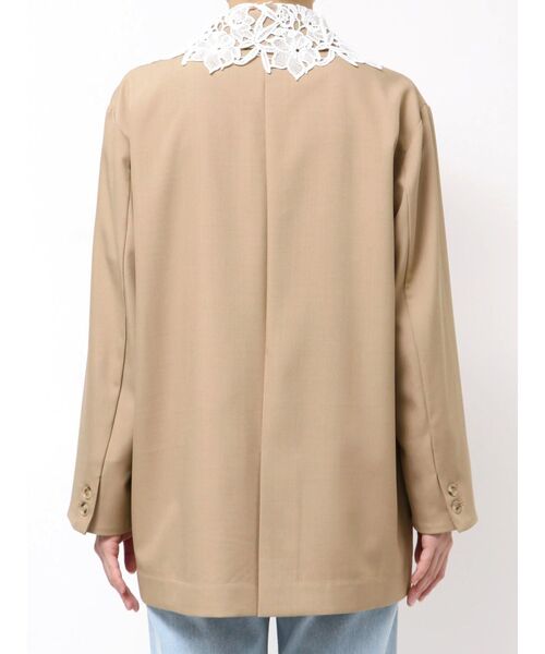 LAGUNAMOON（ラグナムーン）の「レースデタッチドカラージャケット（テーラードジャケット・レディース・ブラック/ベージュ/ネイビー・FREE）」の15枚目の写真