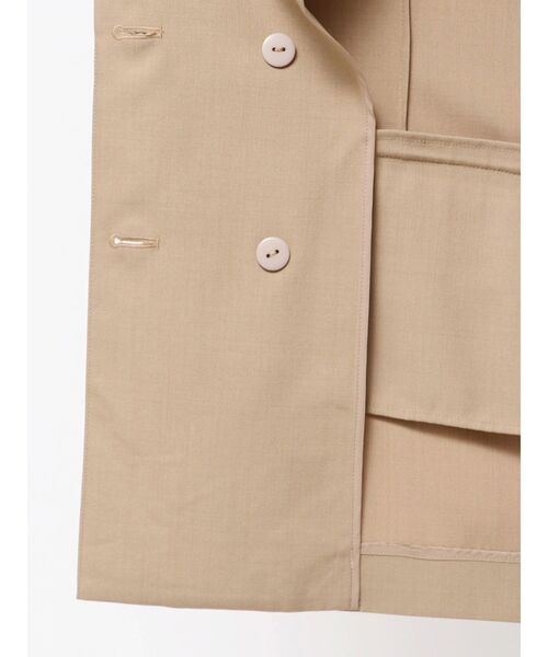 LAGUNAMOON（ラグナムーン）の「レースデタッチドカラージャケット（テーラードジャケット・レディース・ブラック/ベージュ/ネイビー・FREE）」の19枚目の写真