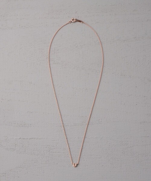 and cloud（アンドクラウド）の「Minimum Horseshoe Necklace（ネックレス・レディース・シルバー/ブラック/ピンクゴールド・FREE）」の3枚目の写真