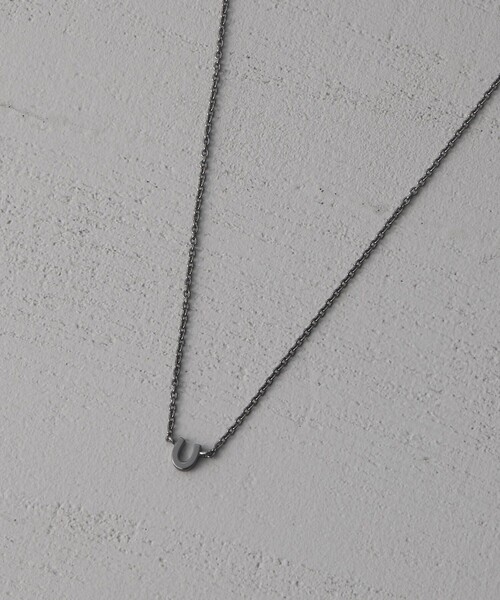 and cloud（アンドクラウド）の「Minimum Horseshoe Necklace（ネックレス・レディース・シルバー/ブラック/ピンクゴールド・FREE）」の11枚目の写真
