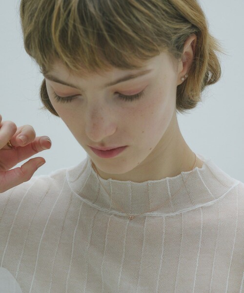 and cloud（アンドクラウド）の「Minimum Horseshoe Necklace（ネックレス・レディース・シルバー/ブラック/ピンクゴールド・FREE）」の19枚目の写真