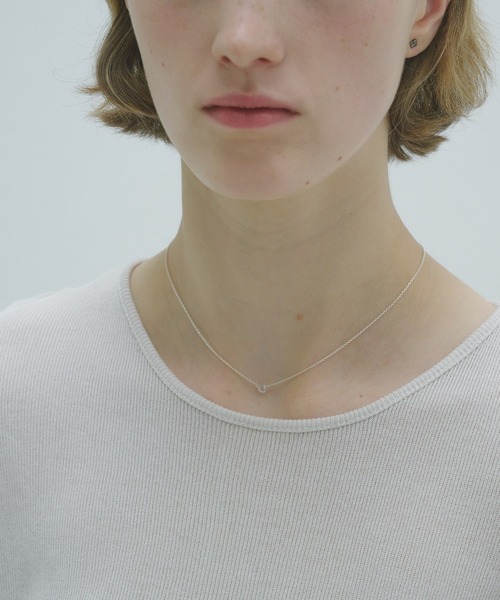 and cloud（アンドクラウド）の「Minimum Horseshoe Necklace（ネックレス・レディース・シルバー/ブラック/ピンクゴールド・FREE）」の6枚目の写真