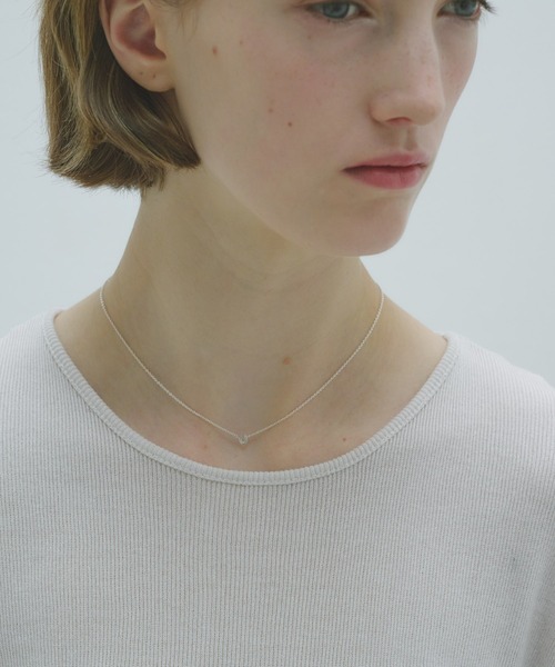 and cloud（アンドクラウド）の「Minimum Horseshoe Necklace（ネックレス・レディース・シルバー/ブラック/ピンクゴールド・FREE）」の4枚目の写真