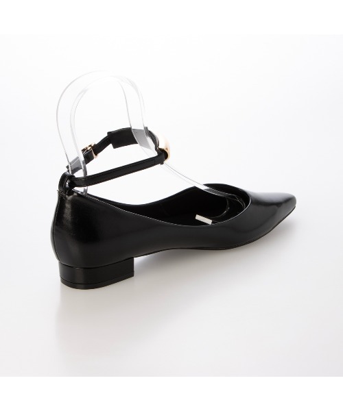 EVOL（イーボル）の「【クッション入り・ふかふか】ウェーブカットフラットパンプス IZ5798（パンプス・レディース・アイボリー/ゴールド/ブラウン/ブラック・22.0cm/22.5cm/23.5cm/24.5cm/23.0cm/24.0cm/25.0cm）」の19枚目の写真