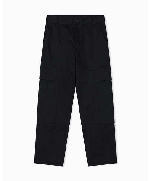 ARMANI EXCHANGE(アルマーニエクスチェンジ)の「【A|X アルマーニ エクスチェンジ】コットンツイル ワイドカーゴパンツ(EC限定カラー含)(カーゴパンツ・メンズ・チャコールグレー×ブラック/ブラック・28inch/29inch/30inch/31inch/32inch/33inch/34inch/36inch)」の7枚目の写真