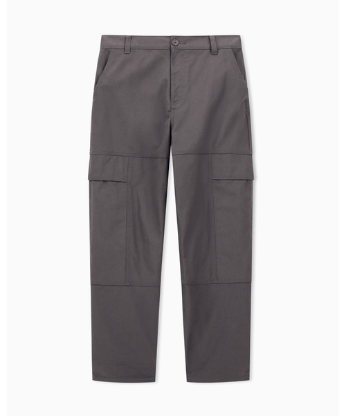 ARMANI EXCHANGE(アルマーニエクスチェンジ)の「【A|X アルマーニ エクスチェンジ】コットンツイル ワイドカーゴパンツ(EC限定カラー含)(カーゴパンツ・メンズ・チャコールグレー×ブラック/ブラック・28inch/29inch/30inch/31inch/32inch/33inch/34inch/36inch)」の3枚目の写真