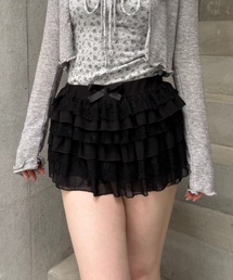 Lae（レイ）の「レースフリルティアードミニスカート（スカート・メンズ）」