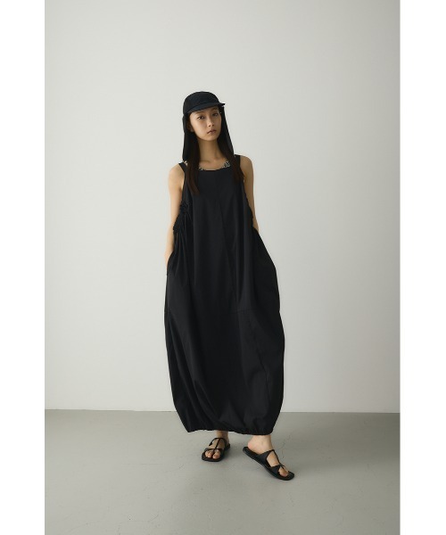 STYLEMIXER(スタイルミキサー)の「ACTIVE撥水ギャザーワンピース(ワンピース・レディース・アイボリー/ブラック/ブラウン・SMALL/MEDIUM)」の15枚目の写真