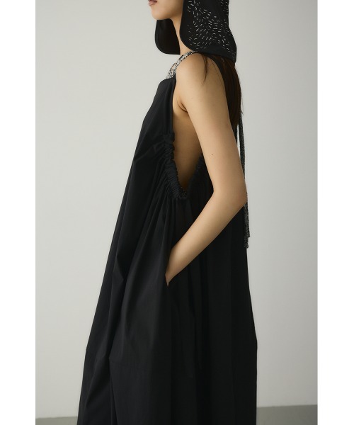 STYLEMIXER(スタイルミキサー)の「ACTIVE撥水ギャザーワンピース(ワンピース・レディース・アイボリー/ブラック/ブラウン・SMALL/MEDIUM)」の19枚目の写真
